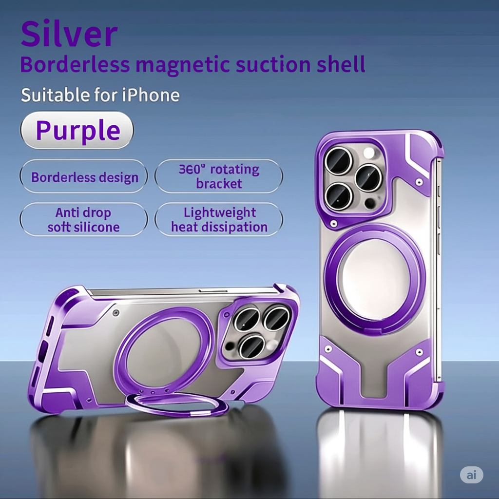 Magnetic Armor Case โ For iPhone๐ก๏ธ