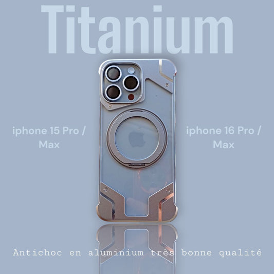Magnetic Armor Case – For iPhone 15 Pro / Max🛡️