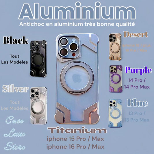Magnetic Armor Case – For iPhone🛡️